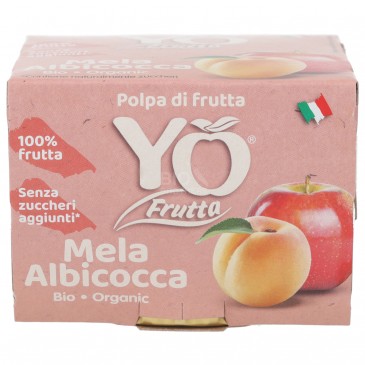 Polpa mela e albicocca bio Polpa mela e albicocca bio
