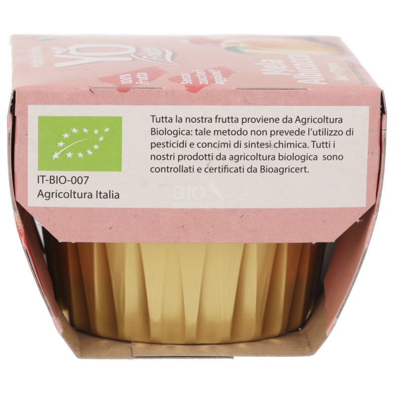 Polpa mela e albicocca bio