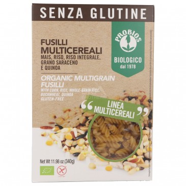 Fusilli Senza Glutine Multicereali biologici Fusilli Senza Glutine Multicereali biologici