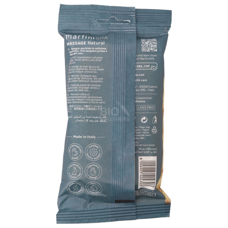 Spugna morbida in cellulosa