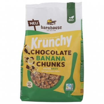 CEREALI COLAZ. CHOCCO-BANANA KUNCHY BIO 450G BARN. CEREALI COLAZ. CHOCCO-BANANA KUNCHY BIO 450G BARN.