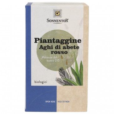 TISANA PIANTAGGINE ABETE ROSSO FILTRI BIO SNN TISANA PIANTAGGINE ABETE ROSSO FILTRI BIO SNN