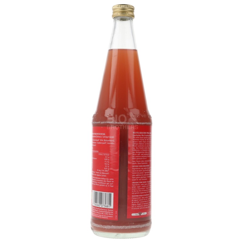 PINK GUAVE COCKTAIL FRUTTA BIO 0.7L BEUTEL.