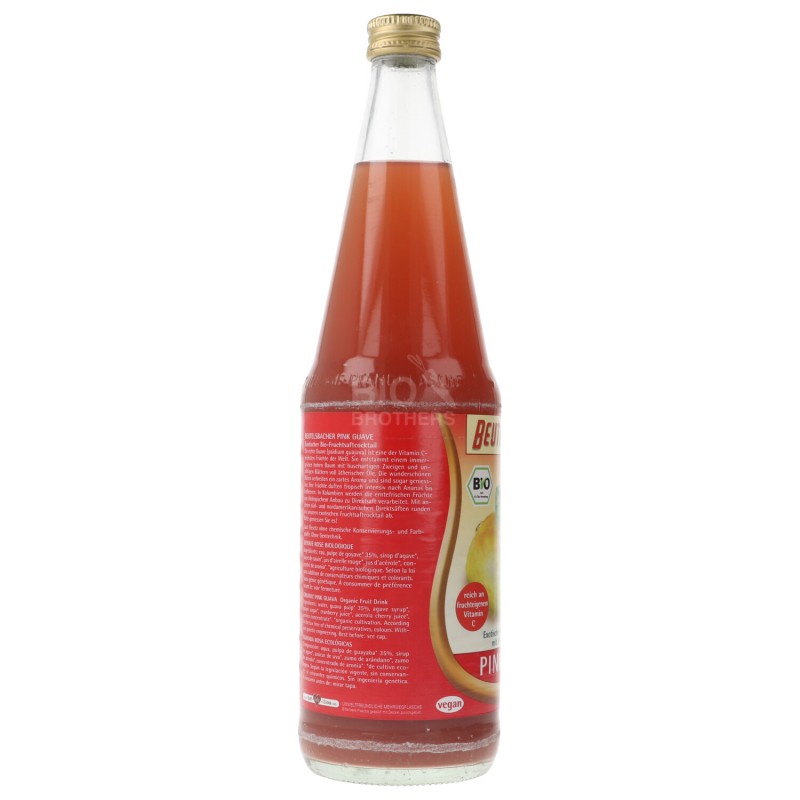 PINK GUAVE COCKTAIL FRUTTA BIO 0.7L BEUTEL.