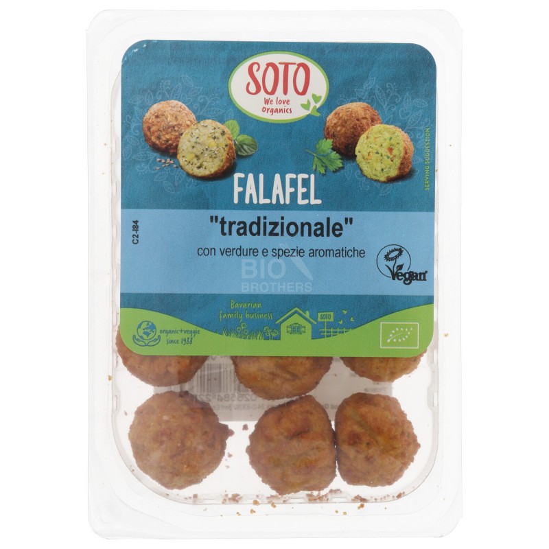 BIO FALAFEL TRADIZIONALI 220GR SOTO