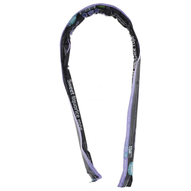 Corda lunga di liquirizia morbida biologica