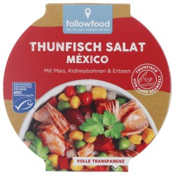 Insalata pronta tonno & fagioli gusto mexico Bio in vaschetta