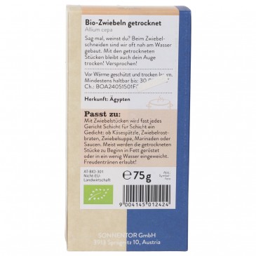 CIPOLLA GRANULARE SECCA BIO 75G SNN CIPOLLA GRANULARE SECCA BIO 75G SNN