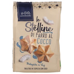 STELLINE FARRO COCCO S/LIEVITO 250GR