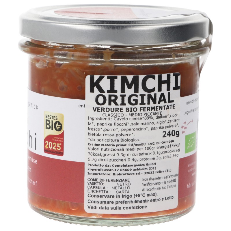 ORIGINAL KIMCHI FERMENT.BIO240G COMPLETE.