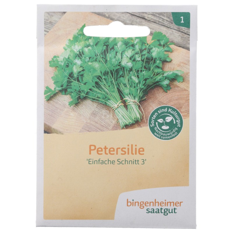 PREZZEMOLO LISCIO SEMENTI BIO BUSTINA 1G