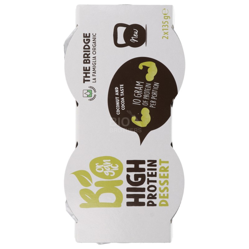 DESSERT PROT. FAVA COCCO CACAO 2X135GR