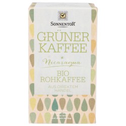 Infuso 100% caffè verde non tostato filtri