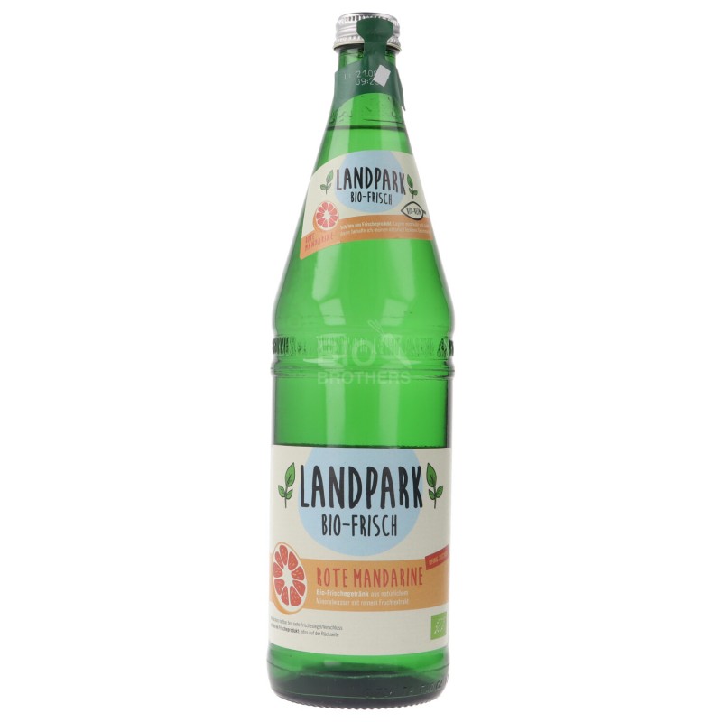 Acqua Minerale Frizzante Profumata al Mandarino Rosso Bio