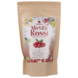 Mirtilli Rossi Cranberries biologici dolcificati con succo di mela