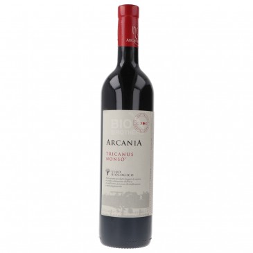 Vino Rosso Tricanus nonsò Biologico senza solfiti aggiunti