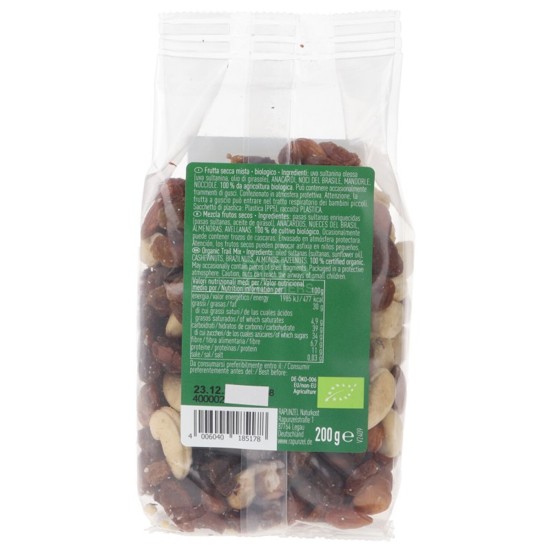 Misto Frutta Secca biologica