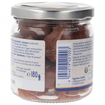 JACKFRUIT BIO NATURAL IN VASO 180G MORGEN. JACKFRUIT BIO NATURAL IN VASO 180G MORGEN.