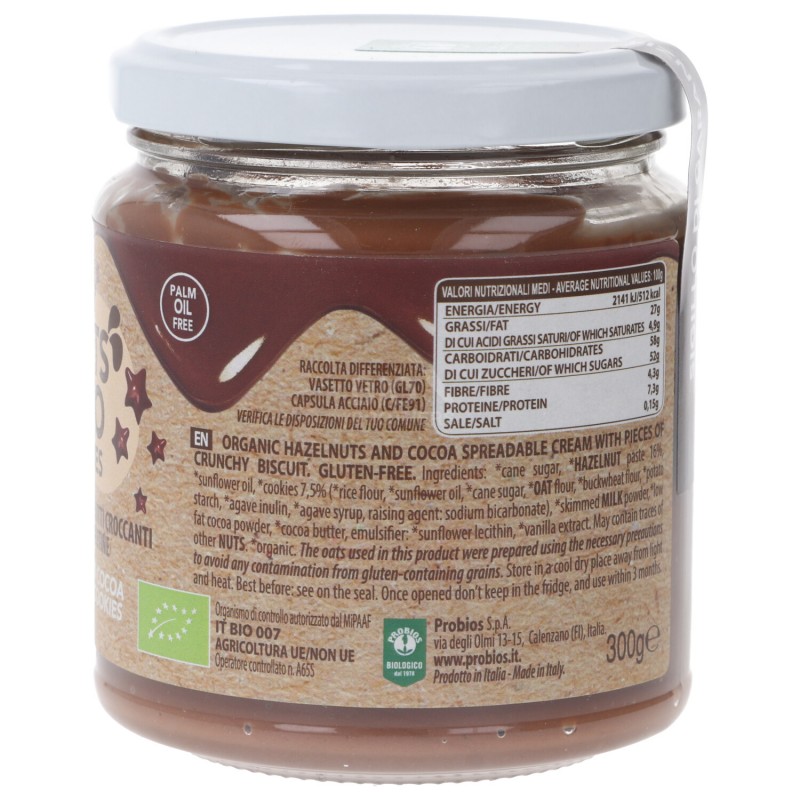 NUTS & BIO COOKIES 300GR