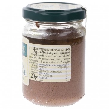 Polpa di Olive Nere Biologica