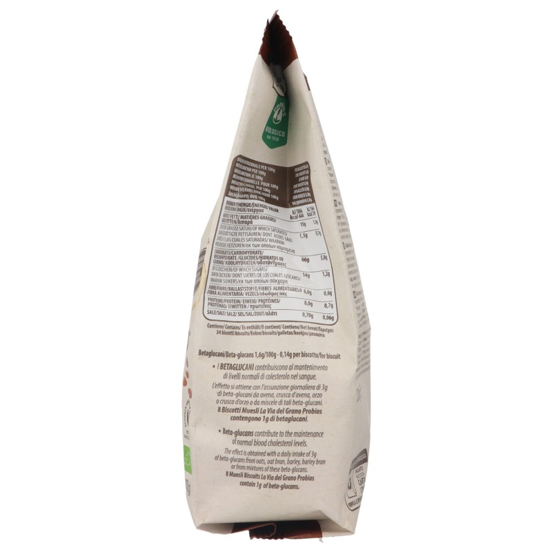 Biscotti Muesli Grano e Avena Biologici