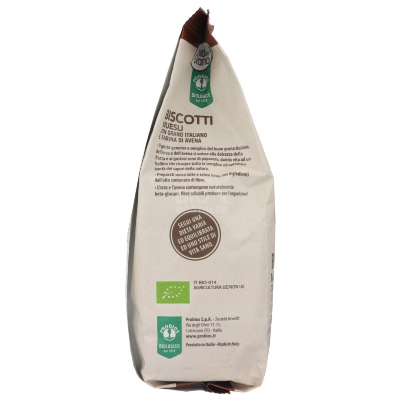 Biscotti Muesli Grano e Avena Biologici