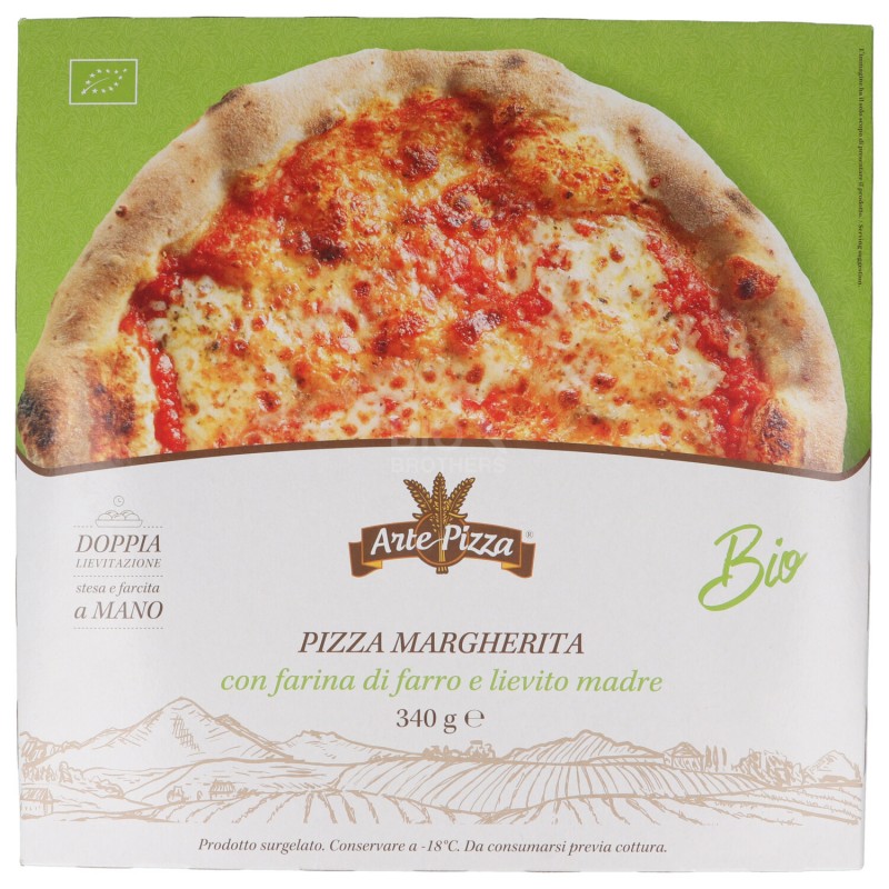 Pizza Margherita al Farro surgelata Bio