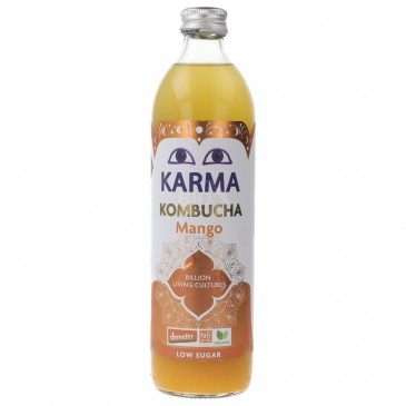Kombucha Mango bevanda fermentata non pastorizzata Bio Demeter Kombucha Mango bevanda fermentata non pastorizzata Bio Demeter