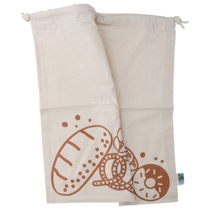 SACCHETTO PANE IN COTONE 35X40CM 2PZ MEMO