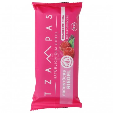 TZAMPAS LAMPONE CHIA BIO SNACK SPUNTINO 70G TZAMPAS LAMPONE CHIA BIO SNACK SPUNTINO 70G