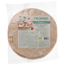 Basi per Pizza di Farro Biologiche precotte
