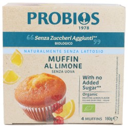 MUFFIN AL LIMONE BIO S/ZUCCH. 160G PROBIOS