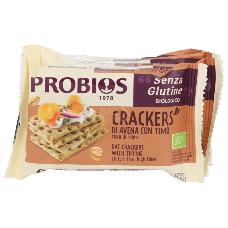 CRACKERS TIMO AVENA BIO S/G 4X35G PROBIOS