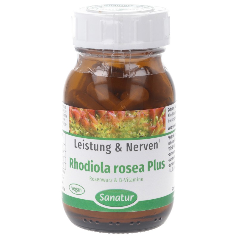 RHODIOLA ROSEA PLUS 60 CAPSULE SANATUR