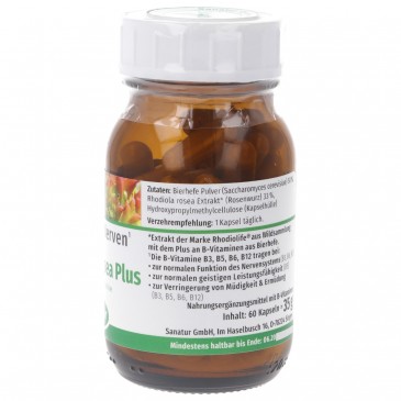 RHODIOLA ROSEA PLUS 60 CAPSULE SANATUR