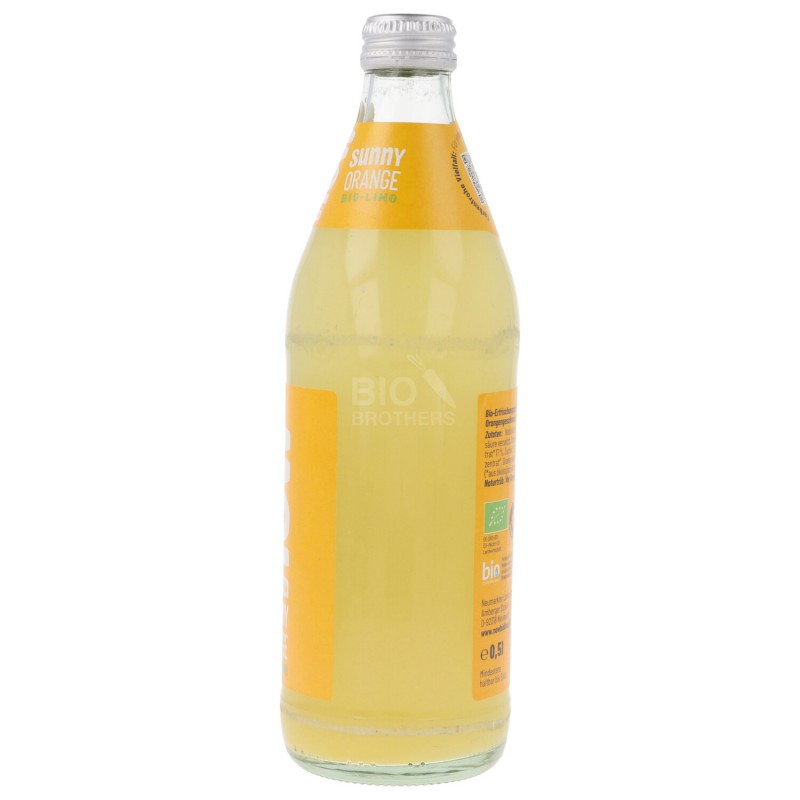 Sunny Orange Aranciata Biologica in vetro