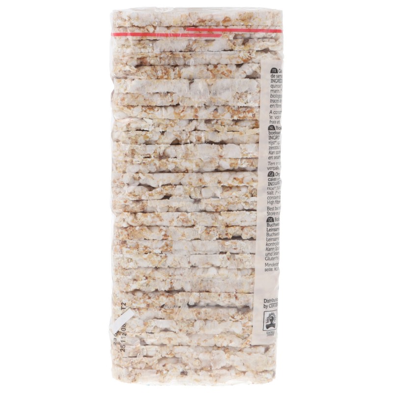 QUADRETTE SARACENO LINO QUINOA BIO 130G LIMA