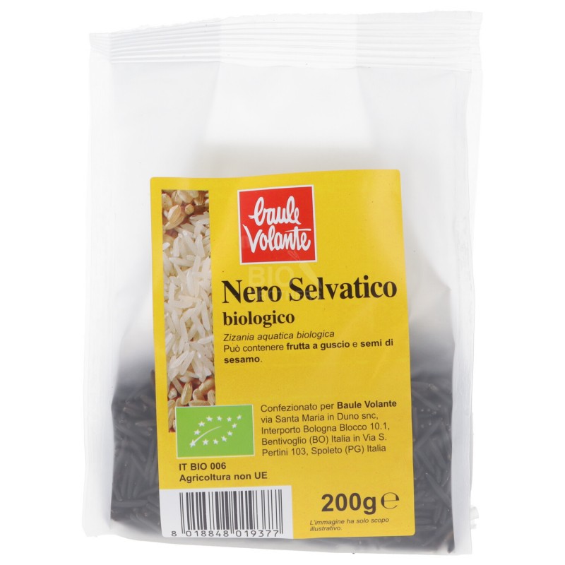 Riso Selvatico Nero biologico