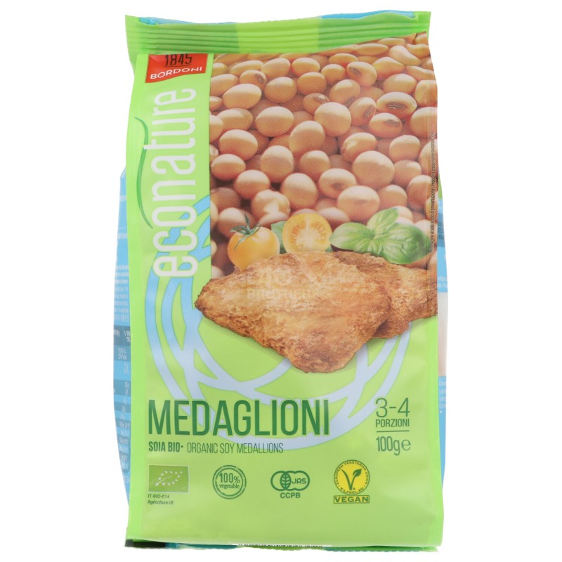 MEDAGLIONI DI SOIA BIO 100GR ECONATURE