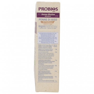 PENNE RISO INTEG. 250GR RICE&RICE PENNE RISO INTEG. 250GR RICE&RICE