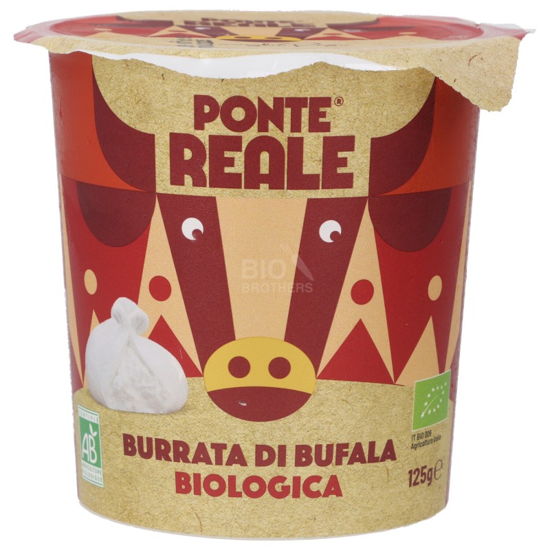 Burrata di Bufala Biologica in bicchiere