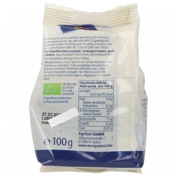 AMARENE SECCHE BIOLOGICHE 100G MORGEN. AMARENE SECCHE BIOLOGICHE 100G MORGEN.
