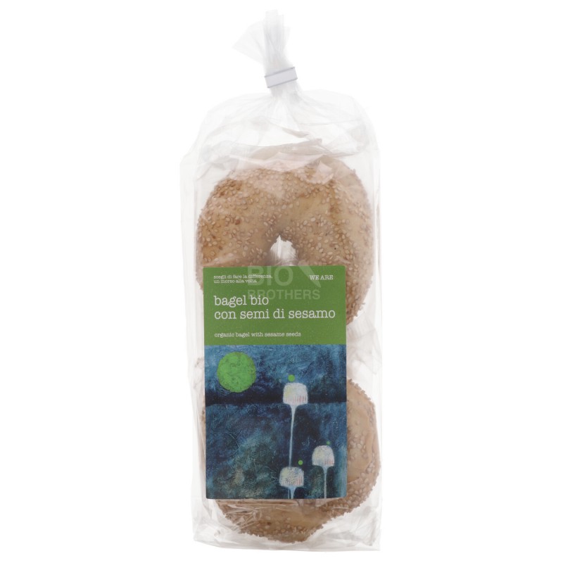 BAGEL CON SEMI DI SESAMO BIO 240G WEARE