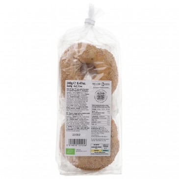 BAGEL CON SEMI DI SESAMO BIO 240G WEARE
