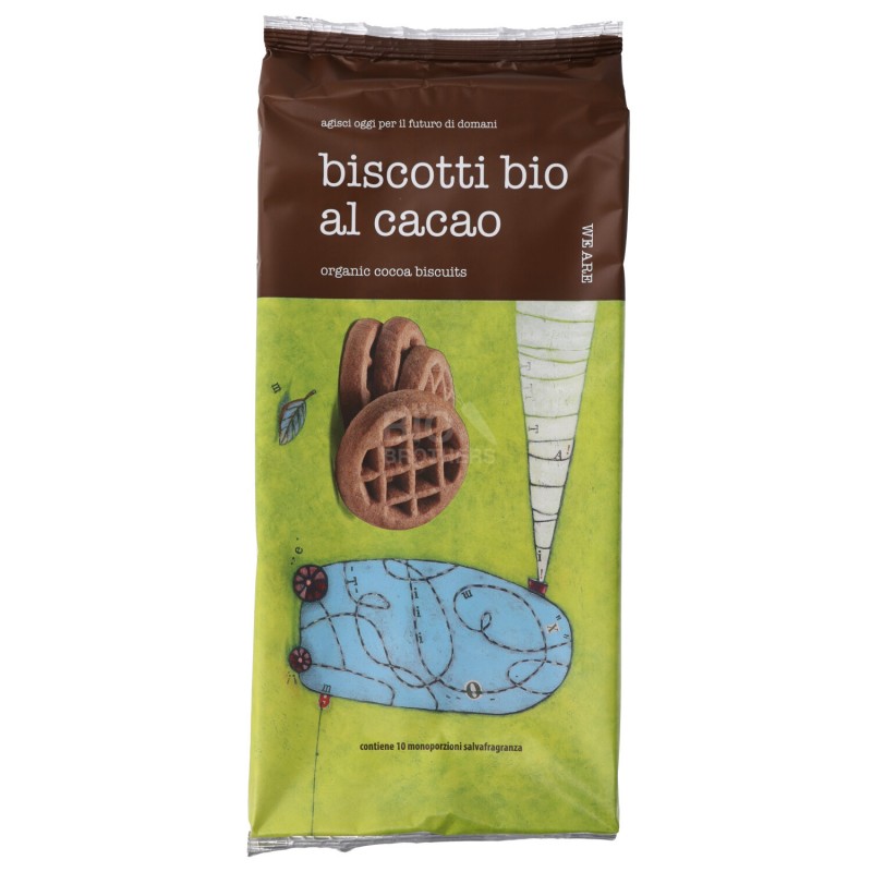 BISCOTTI AL CACAO BIO 260GR WEARE