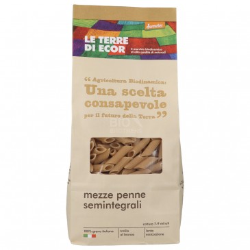 Mezze Penne Semintegrali biodinamiche Mezze Penne Semintegrali biodinamiche