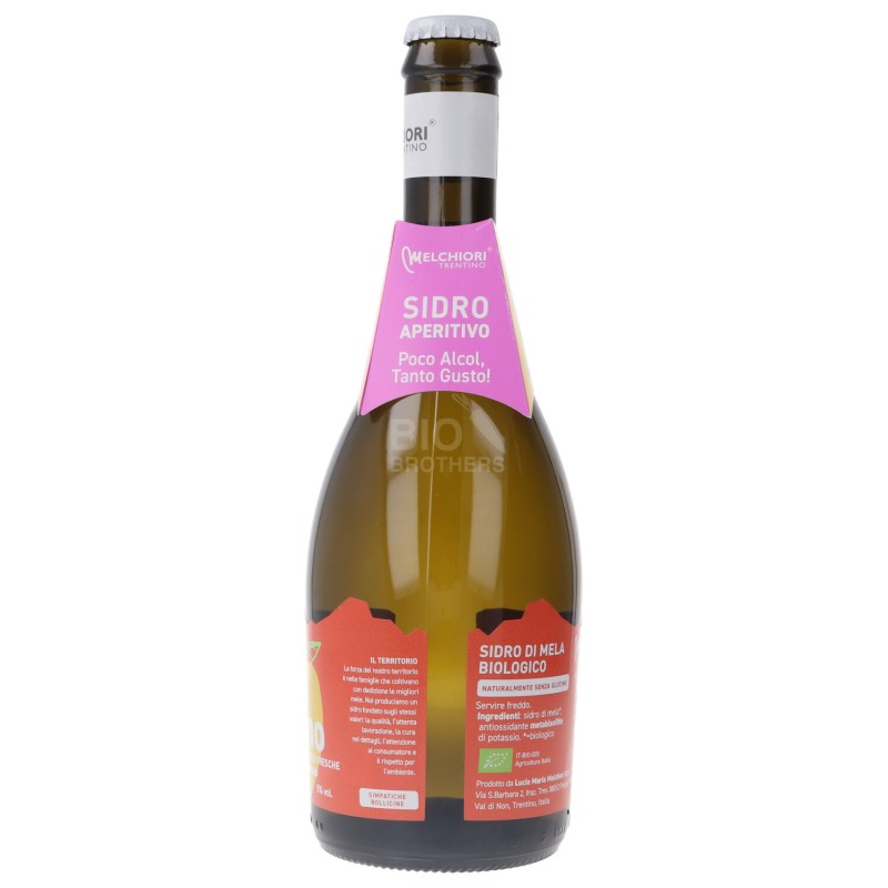 SIDRO ALPINO BIO 500ML MELCHIORI