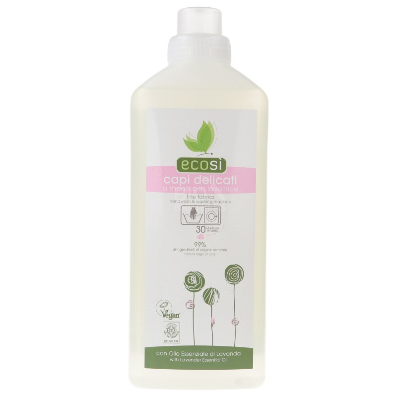 Capi Delicati Detersivo liquido per bucato a mano e in lavatrice con lavanda