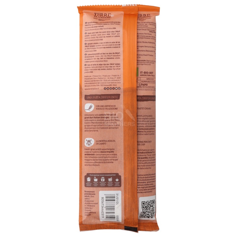 Linguine di grano antico timilìa bio