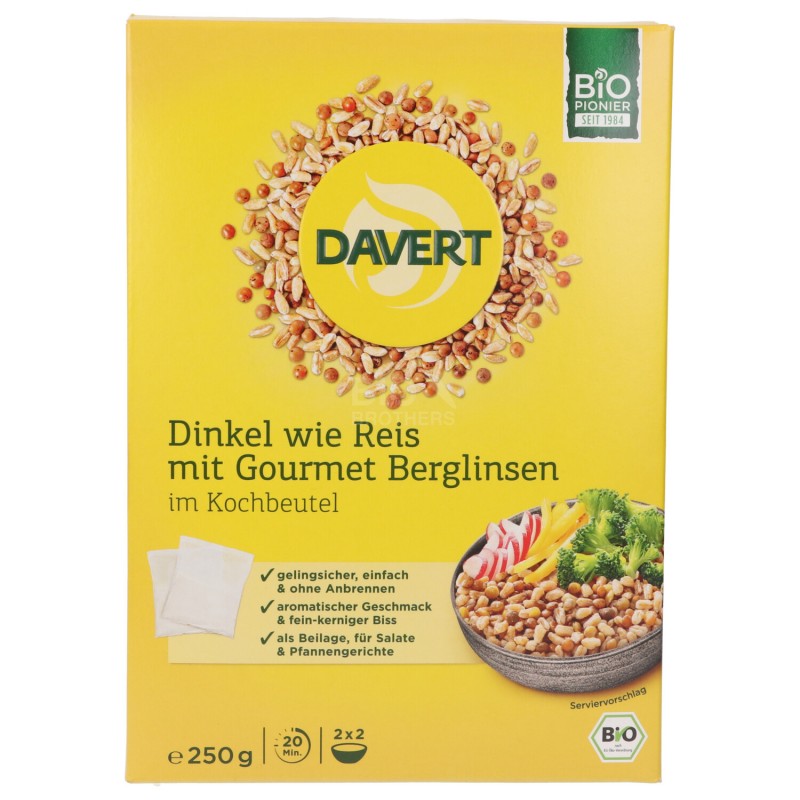 FARRO & LENTICCHIE BIO SCC.COTTURA 250G